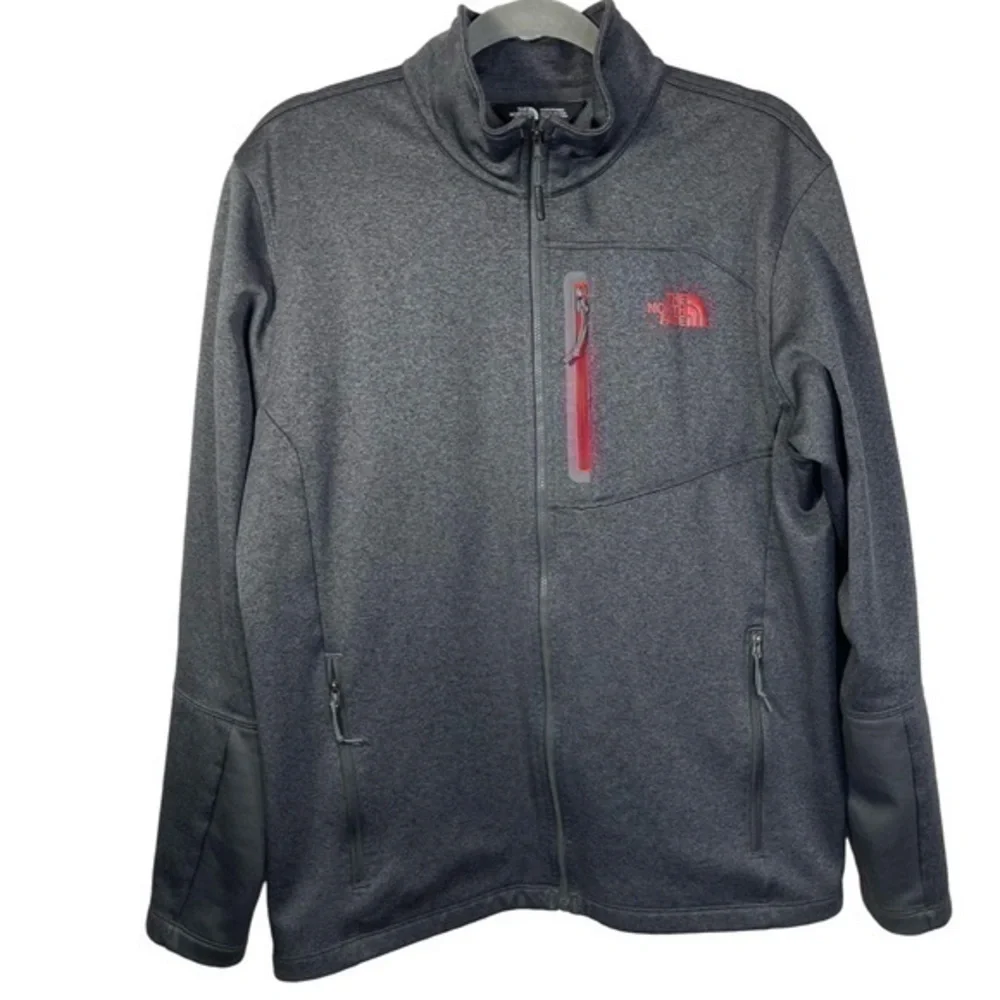 The North Face Pullover Top Size L Color Gray/Red